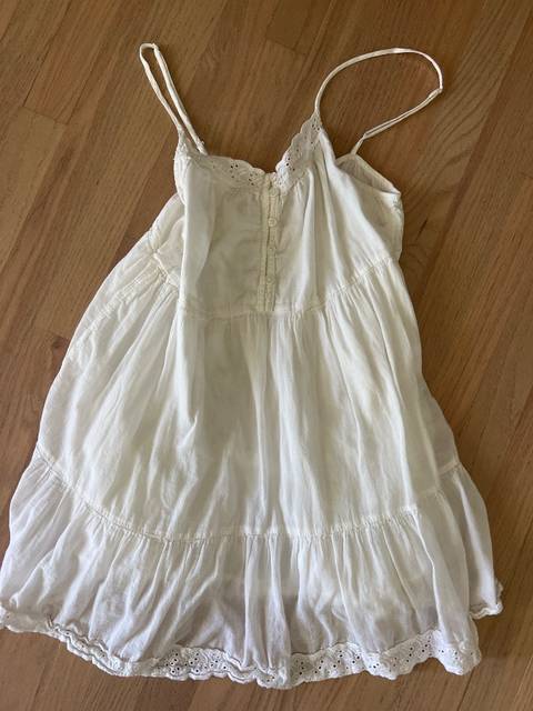 White short dress